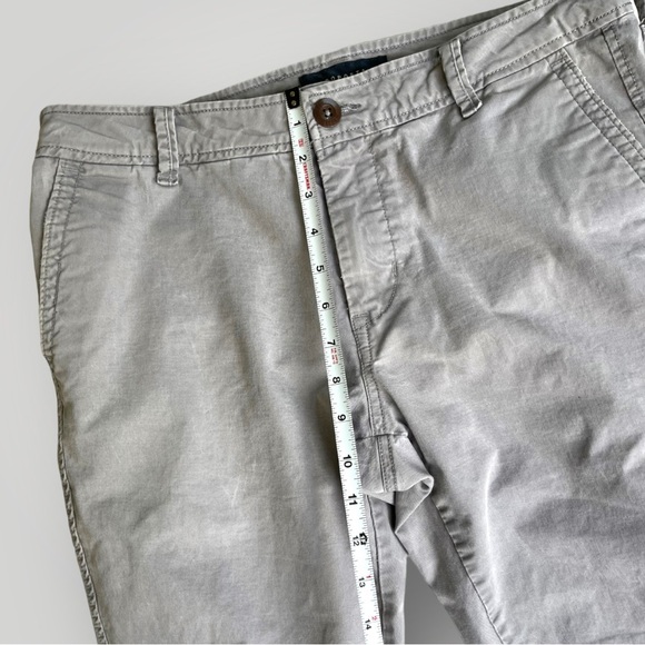 Aeropostale Slim Straight Gray Khaki/Chinos Pants - Picture 4 of 16